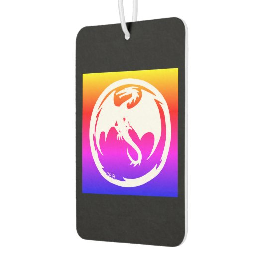 Weißer Drachennebeluftkühler Autolufterfrischer (Links)