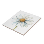 Weißer Duftkern mit Blumenmotiv Fliese (Seite)