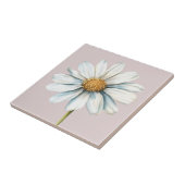 Weißer Duftkern mit Blumenmotiv Fliese (Seite)