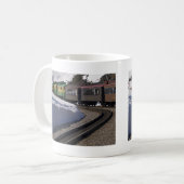 Weißer Durchlauf 18 Kaffeetasse (Vorderseite Links)