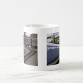 Weißer Durchlauf 18 Kaffeetasse (Mittel)