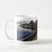Weißer Durchlauf 18 Kaffeetasse (Links)