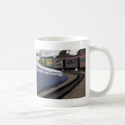 Weißer Durchlauf 18 Kaffeetasse (Rechts)