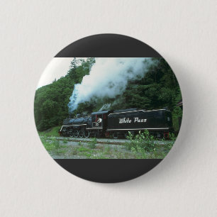 Weißer Durchlauf und Yukon im weißen Durchlauf a Button