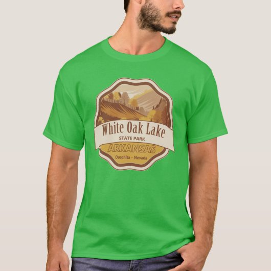Weißer Eichensee T-Shirt (Vorderseite)