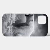 Weißer Eisbär-Jäger auf dem Eis im Wasser Case-Mate iPhone Hülle (Rückseite (Horizontal))