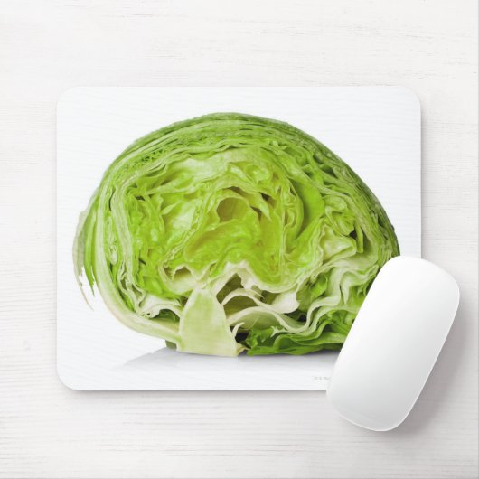 Weißer Eisbergsalat Mousepad (Mit Mouse)