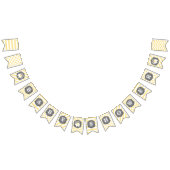 Weißer Elefant-Babyparty Wimpelkette (Alle)