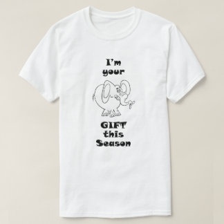 Weißer Elefant des Geschenks T-Shirt