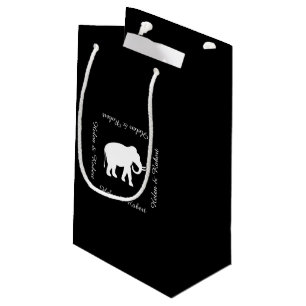 Weißer Elefant-Geschenk-Austausch-Party Kleine Geschenktüte