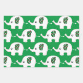 Weißer Elefant Geschenkpapier Set (Vorderseite 3)