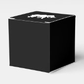 Weißer Elefant Geschenkschachtel (Vorderseite)