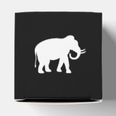 Weißer Elefant Geschenkschachtel (Oben)