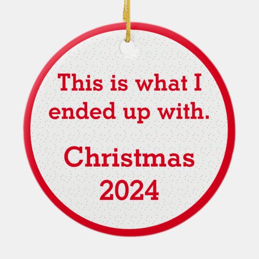 Weißer Elefant Keramik Ornament (Hinten)