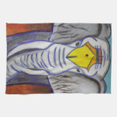 Weißer Elefant Küchentuch (Horizontal)