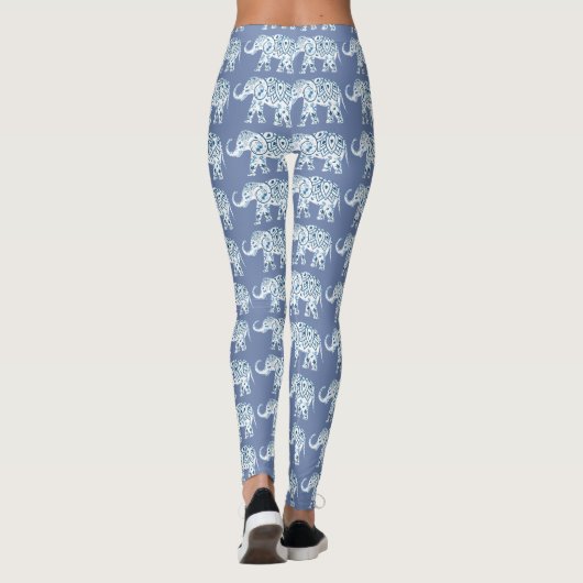 Weißer Elefant Leggings (Rückseite)