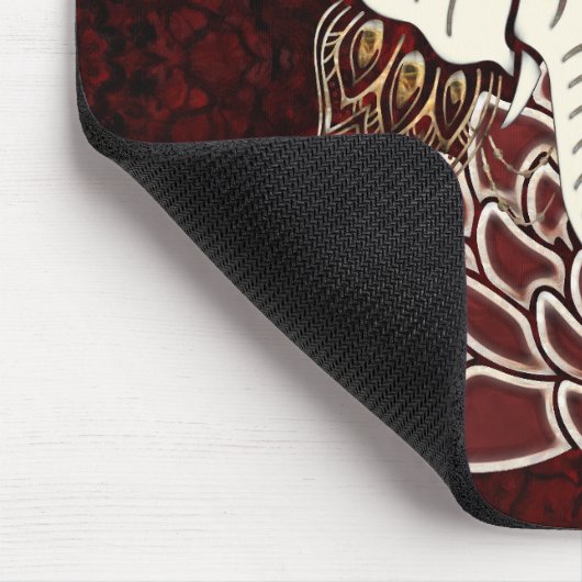 Weißer Elefant Mousepad (Ecke)