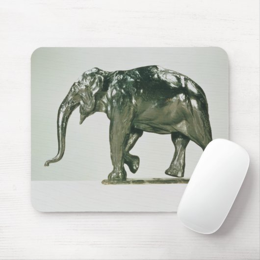 Weißer Elefant Mousepad (Mit Mouse)