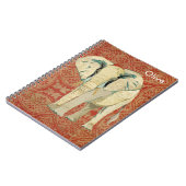 Weißer Elefant-Notizbuch Notizblock (Linke Seite)