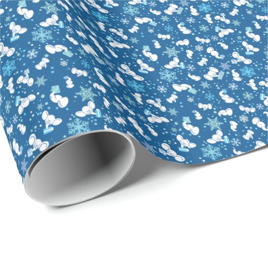 Weißer Elefant-Packpapier Geschenkpapier (Rolleneckpunkt)