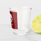 Weißer-Elefant-Scherzgeschenk Schnapsglas (Rechts)