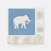 Weißer Elefant Serviette (Vorderseite)