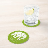 Weißer-Elefant-Spaß-Geschenk Untersetzer (Vor Ort)