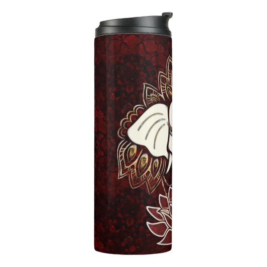 Weißer Elefant Thermal Tumbler Thermosbecher (Nach links gedreht)