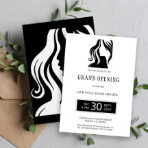 Weißer, eleganter Schönheitssalon mit großer Öffnu