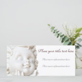 Weißer Engel (Stehend Vorderseite)