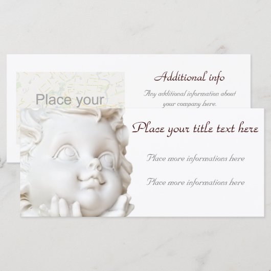 Weißer Engel (Vorne/Hinten)