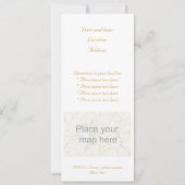 Weißer Engel Einladung (Rückseite)