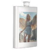 Weißer Engel Flachmann (Rechts)