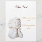 Weißer Engel Flyer (Vorne)