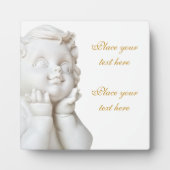 Weißer Engel Fotoplatte (Vorderseite)