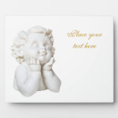 Weißer Engel Fotoplatte (Vorderseite)