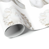 Weißer Engel Geschenkpapier (Rolleneckpunkt)