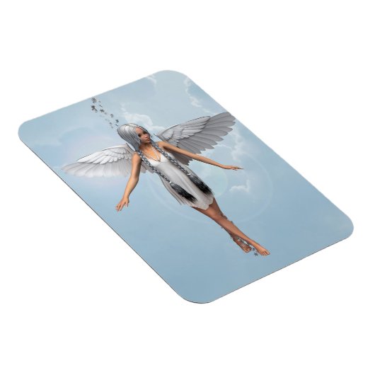 Weißer Engel Magnet (Rechte Seite)