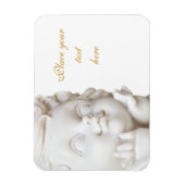 Weißer Engel Magnet (Vertikal)