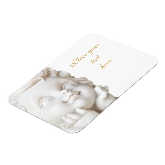 Weißer Engel Magnet (Linke Seite)