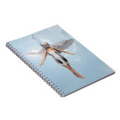 Weißer Engel Notizblock (Rechte Seite)