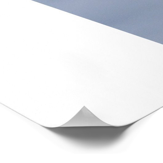 Weißer Engel Poster (Ecke)