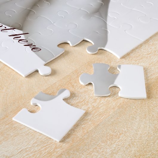 Weißer Engel Puzzle (Seite)