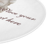 Weißer Engel Schneidebrett (Ecke)