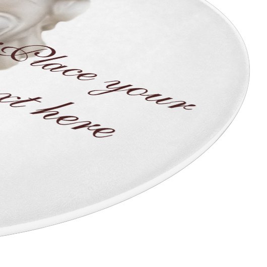 Weißer Engel Schneidebrett (Ecke)