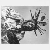 WEISSER FALKE,    Nordcheyenne - 1876 Fleecedecke (Vorderseite (Horizontal))