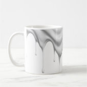 Weißer Farbgang. Kaffeetasse (Links)