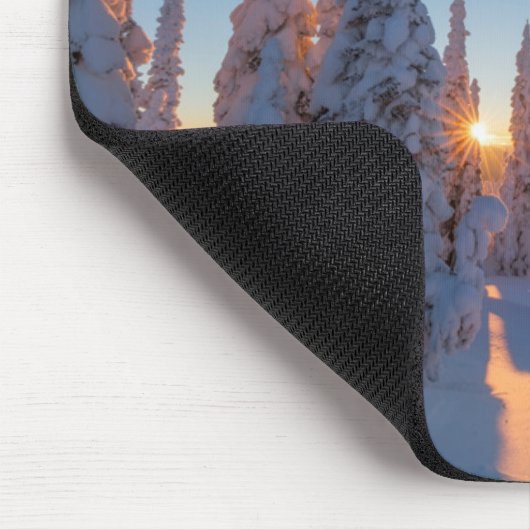 Weißer Fisch, Montana Mousepad (Ecke)