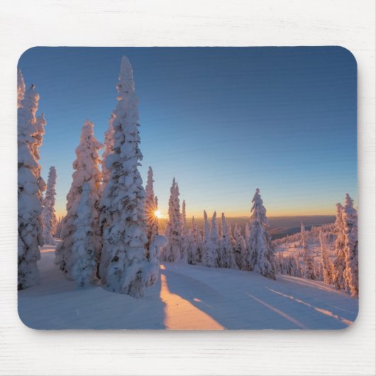 Weißer Fisch, Montana Mousepad (Vorne)