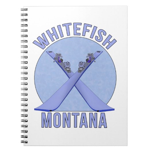 Weißer Fisch, Montana Notizblock (Vorderseite)